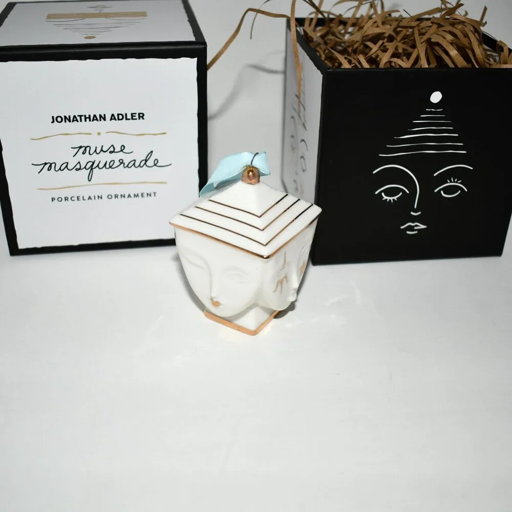 Jonathon Adler Muse Masquerade Ornament # 35162 NWT